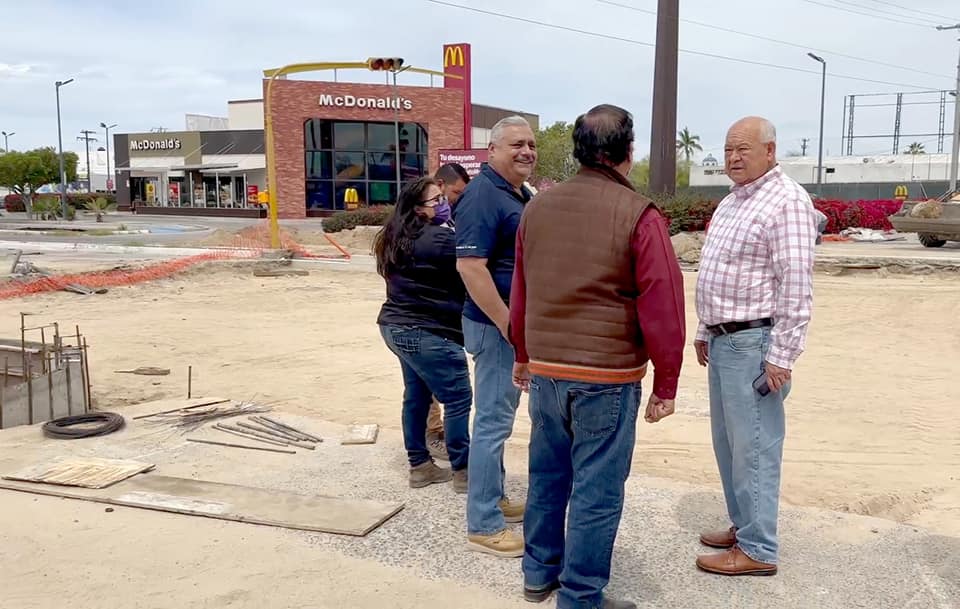 SUPERVISA VCC OBRAS DE RECONSTRUCCIÓN DEL BULEVAR AGUSTÍN OLACHEA