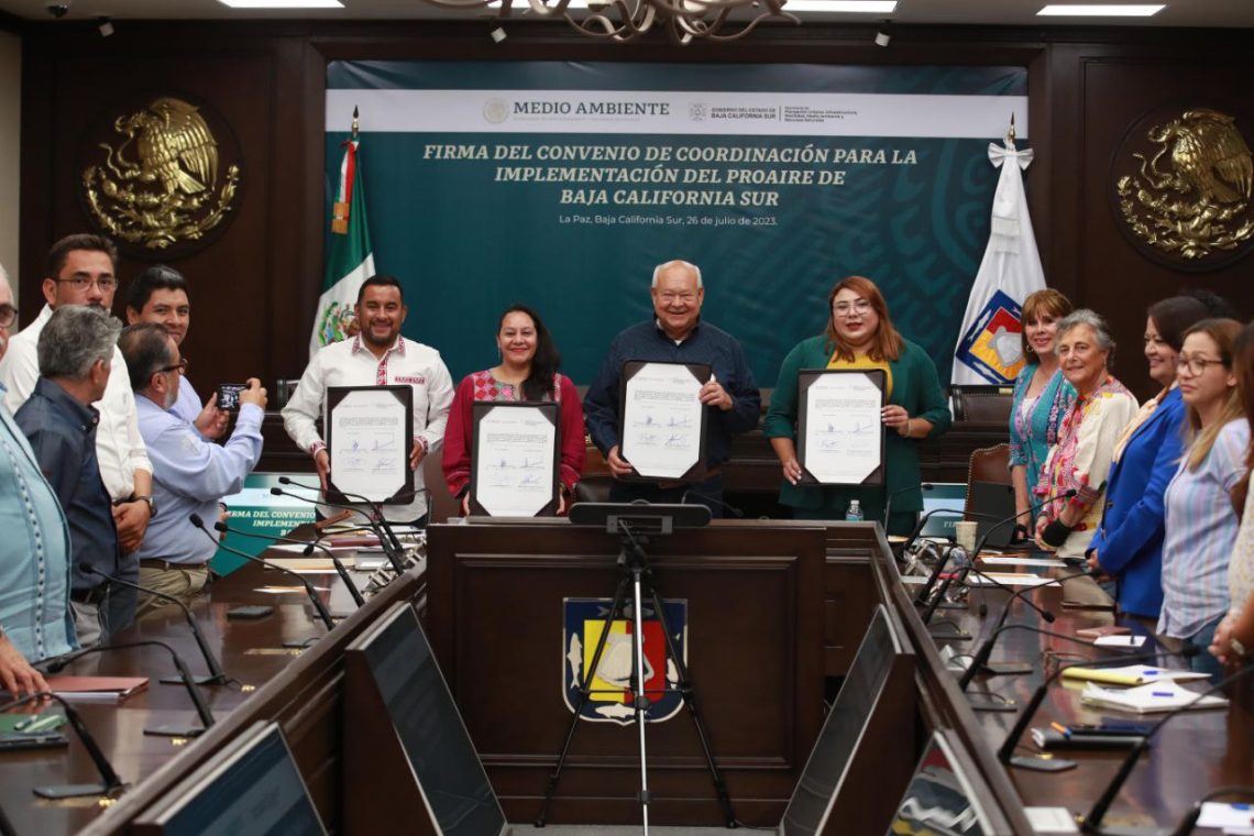 FIRMAN GOBIERNO DEL ESTADO Y SEMARNAT CONVENIO DE TRABAJO PARA MEJORAR ...